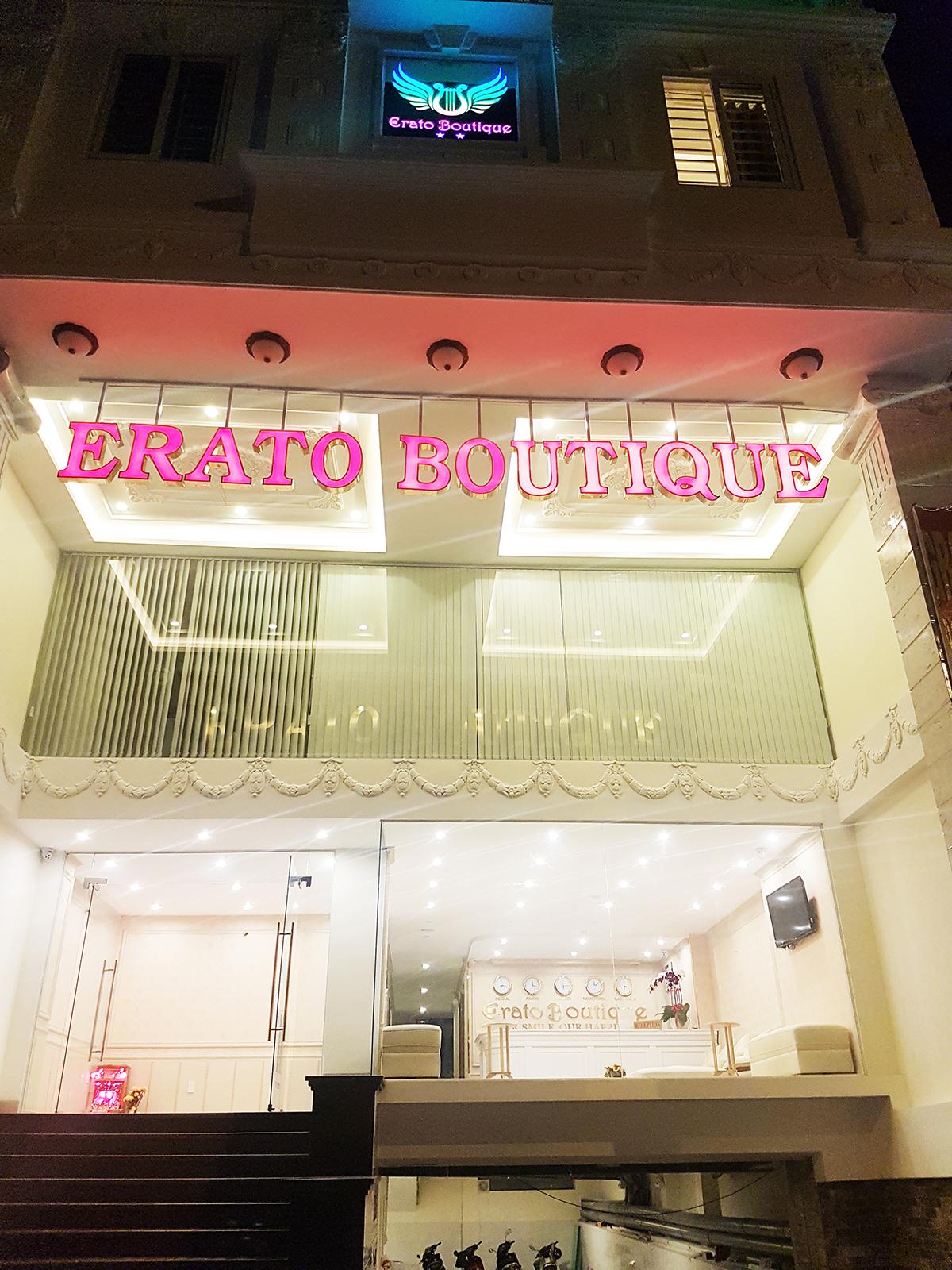 Erato Boutique Hotel Ho-Chi-Minh-Stadt Exterior foto